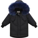 👉 Downjacket meisjes kinderen Girls Winter Down Jacket 2020 Korean Fashion Kids Thicken Warm Mid-Long Outerwear Children Girl 110-160 Parkas Coat CYF158