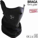 👉 Bike zwart Enivo from Spain braga neck Neoprene mask balaclava scarf snow motorcycle black lining