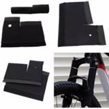 👉 Bike 1Pair Bicycle Frame Chain Protector Cycling Mountain Stay Front Fork Protection Guard Protective Pad Wrap Cover