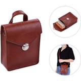👉 Piano bruin leather Portable Kalimba Storage Bag Microfiber Multi-Functional Soft Case for Thumb with Strap Brown