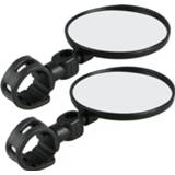👉 Bike 1 Pair Cycling Professional Wide Angle Rearview Mirror 360 Degree Rotate Universal Mini Folding Accessories ABS