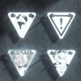 👉 Bike ENLEE Reflective Sign Cycling Triangle Tiny Reflector MTB Bicycle Warning Safety Decor Outdoor Bikes Accessories