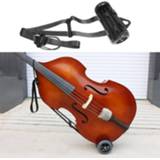 👉 Buggie Transport Upright Double Bass Cart Carry Protect String With Wheels Buggies