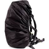 👉 Backpack zwart Rain Cover 20-80L Waterproof Outdoor Travel Hiking Camping Climbing Tactical Sports Bag Dust Ultralight Black