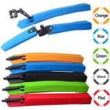 👉 Bike 2pcs Bicycle Fenders Cycling MTB Quick Release Front Rear Road Mountain Mudguard Set Parts