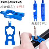 👉 Bike RISK Valve Core Wrench For Schrader Presta Bicycle Removal Tool Portable Repair Tools Accessories