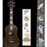 Ukelele DIY Stickers Cute Inlay Decals Fretboard Sticker For Ukulele Accessories