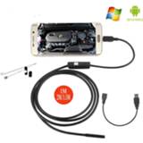 👉 Lens Endoscope 7mm Android Phone Waterproof IP67 1M 2M 3.5M USB OTG Endoscoop Mini Camera Borescope Endoscopio