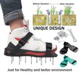 Sandaal Hot 1 pair of grass sticks gardening walking revitalizing lawn aerator sandals shoes nail tool cultivator yard