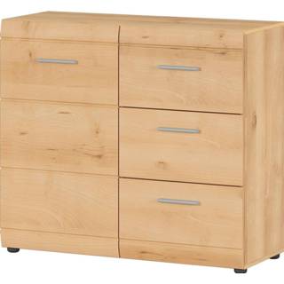 👉 Commode edel beuken spaanplaat Adana 86 cm hoog in