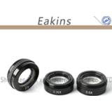 👉 Lens Video Microscope Camera Industry Objective 0.35X 0.5X 2.0X for 10A C-MOUNT Barlow Auxiliary Glass