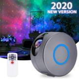 👉 Projector kinderen Galaxy Starry Sky Rotating Water Waving Night Light Led Colorful Nebula Cloud Lamp For Kids Bedroom Beside