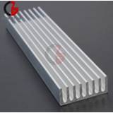 Transistor 100x25x10mm Aluminum Heat Sink Cooling LED Power IC For Computer