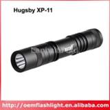 👉 Zaklamp zwart Hugsby XP-11 Cree XP-E R3 105 Lumens 1-Mode LED Flashlight - Black ( 1xAA )