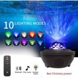👉 Projector LED Star Light Galaxy Night Lamp USB Starry Sky With Music Player Bar Accessories Festival Decor