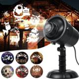 Projector Christmas LED Moving Light Xmas Party Outdoor Landscape Lamp RF Protector With Remote Control