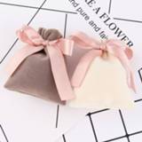 Ornament small New flannelette bag drawstring pocket ornaments hairpin jewelry dustproof cloth