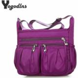 👉 Messenger bag nylon large vrouwen Fashion Women Shoulder Waterproof Oxford Lightweight Package Capacity Casual Trave Crossbody