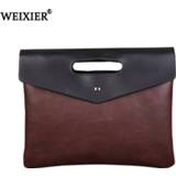 Clutch PU leather large New Fashion Male bag Envelope Crazy Horse Business Men Casual Capacity Hand Bags