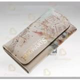 👉 Portemonnee PU leather vrouwen Watercolor Wallet Women Purses Fashion Coin Purse Card Holder Wallets Female Cosplay Hogwarts Clutch Money Bag