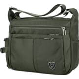 👉 Messenger bag nylon Casual Men's Shoulder Splash-proof Oxford High Capacity Horizonta With Water Cup Side Pocket