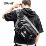 👉 Messenger bag zwart leather nylon 2020 New Casual Fashion Crossbody Bags Men High Quality Black Laptop Travel XA697ZC
