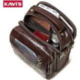 👉 Messenger bag leather small jongens KAVIS Brand Designer Cow Men Male Shoulder Bags Handbag Flap Simple Fashion Mens Crossbody Boys