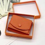 👉 Portemonnee leather small vrouwen Womens Wallets and Purses Genuine Fashion money bag luxury phone wallet design purse