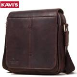 👉 Messenger bag cowhide leather KAVIS New Men's Shoulder Genuine Bags Fashion Male's Crossbody Business and Travel for Men