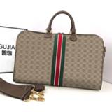 👉 Handtas large Italian brand gujia letter printing capacity travel handbag fitness bag waterproof storage special box gift