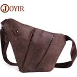 👉 Messenger bag leather JOYIR High Quality Genuine Men Casual Crossbody Fashion Men's Handbag Chest Male Shoulder