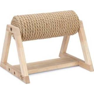 👉 Krabpaal hout Designed by Lotte Yves - Op voet 36x29,5x28 cm