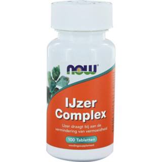 👉 IJzer Complex 100 tabletten