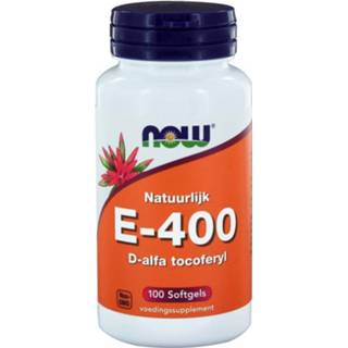 👉 NOW Foods E-400 d-alfa Tocoferyl