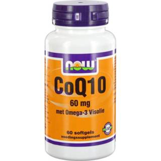 👉 Softgel CoQ10 60 mg met Omega-3 Visolie softgels