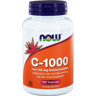 👉 NOW Foods C 1000 Caps met 100mg Bioflavonoïden