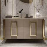 👉 Dressoir Post-Modern Sideboards Cabinet Simple Hall corner living room furniture modern console table