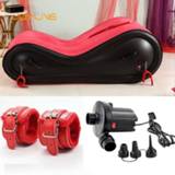 👉 Sofa PVC leather JOYLIVE Multifunction Inflatable Bed For Travel Beach Beds Chaise Fold Bedroom Furniture ArmChair Frames