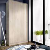 👉 Wardrobe Sliding Door model SLIDE NATURAL 100Cm