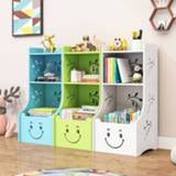 👉 Organizer Assemble Childrens Bookshelf Environmental Storage Rack Removable Book Shelf Stand Holder Bookcase Furniture WF1107