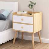 👉 Organizer small 2 Style Modern Nordic Simple Bedside Table Storage Cabinet Home Solid Wood Shelf Bedroom
