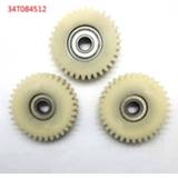 👉 Bike plastic nylon steel 3pcs/lot 34 teeth 45mm PA66 electrical bicycle motor engine ball bearing tricycle clutch super