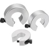 👉 Shaft aluminium alloy 12/16/20mm SBR Linear Rail Stop Collar Limit Fixing Ring CNC Parts
