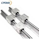 👉 Bearing Guide SBR 2pcs Linear Rail SBR20/SBR16/SBR12 Any Length+ 4pcs SBR20UU/SBR16UU/SB12UU Blocks for CNC Machine