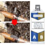 Watertank 50ml Casting Repair Glue Metal Agent Sticking Cast Iron Tank Water Radiator Crack AB