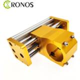 👉 Actuator aluminium 2060V 6cm Stroke Profile Z-Axis Screw Slide Table Linear Kit for CNC Router 52mm Clamp