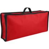 👉 Organizer Wrapping Paper Storage Bag Rolls And Ribbon Holder Heavy Duty Tear Proof Christmas Gift Wrap With 2 Clear Pock
