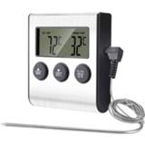 👉 Thermometer steel Digital BBQ Meat Grill with Timer and Stainless Probe Cooking Kitchen