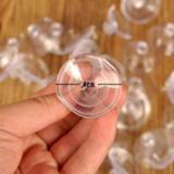 Zuignap Clear Sucker Suction Cups Mushroom Head Strong Vacuum Suckers Hooks Hanger For Window Decoration Wedding Car Glass Home Decor