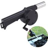 👉 Blower Barbecue Fan Hand-Cranked Air Portable BBQ Grill Fire Bellows Tools For Outdoor Picnic Camping